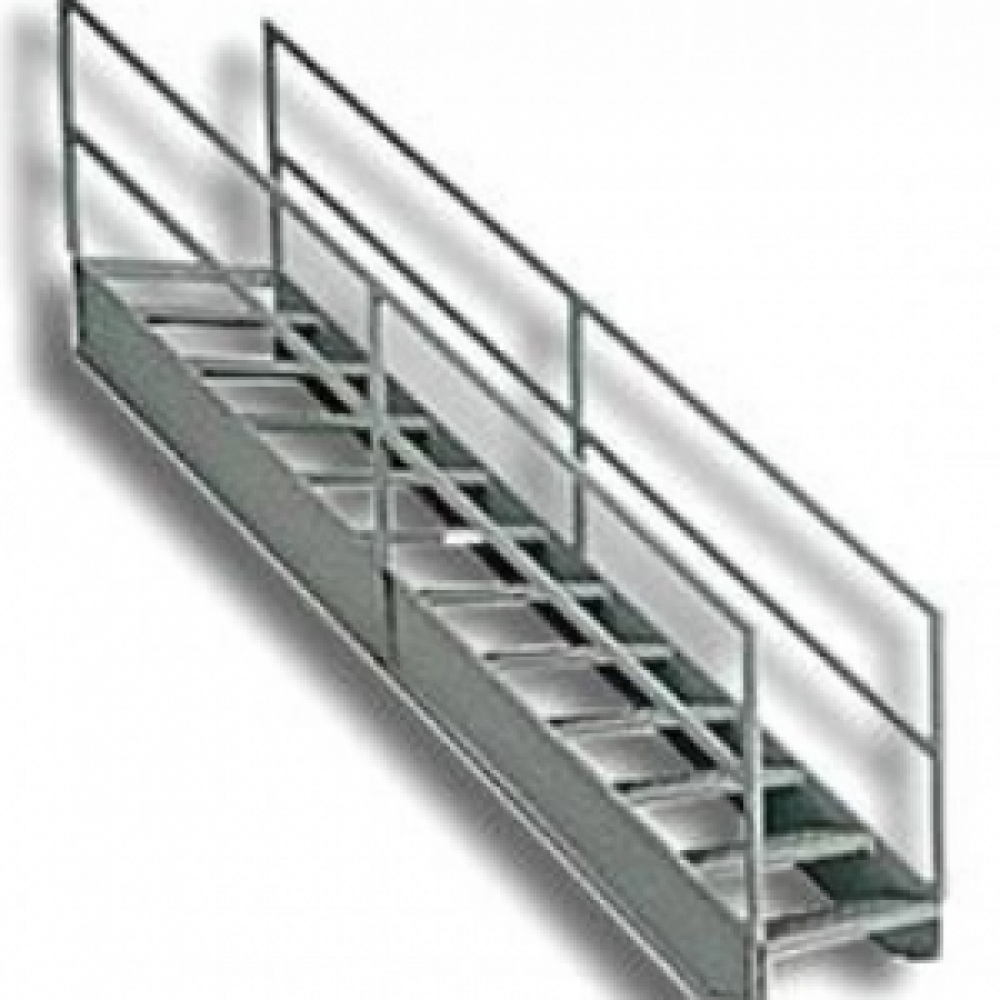 Custom Stainless Steel Stairs