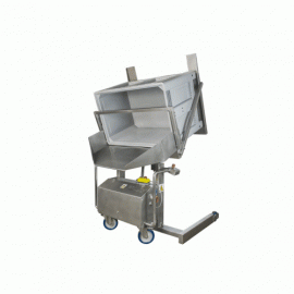 Tipper for Pallboxes and Insulated Containers