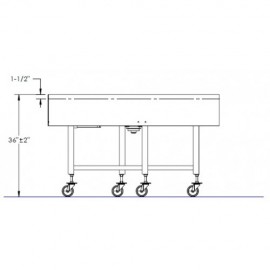 Stainless Steel Rotary Table 