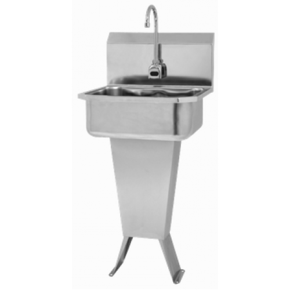 Pedestal Sink with Sensor