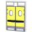Swinging Monorail Pass Doors (Double leaf)